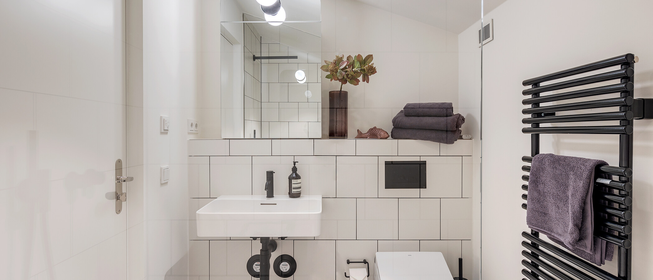 Maisonette-Galerie Wohnung München Herzogpark 01 Badezimmer 12652