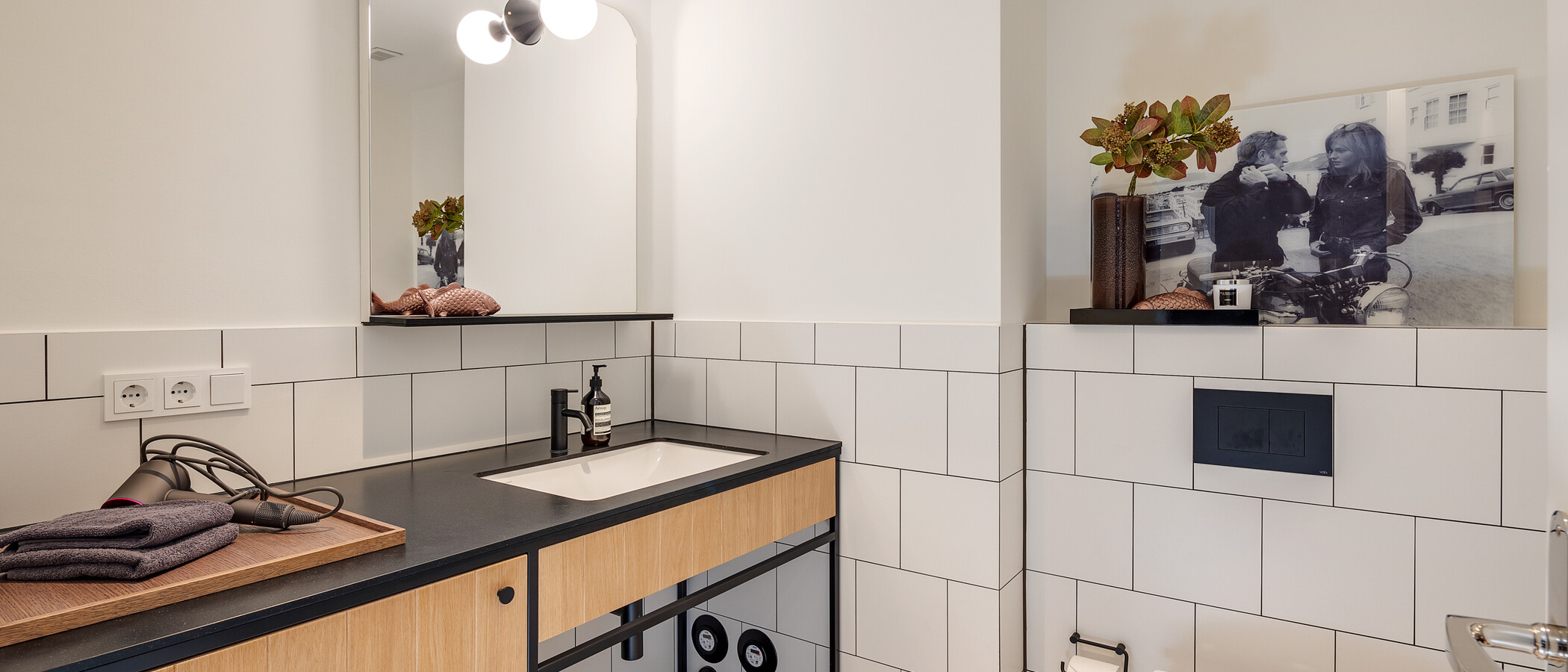 Maisonette-Galerie Wohnung München Herzogpark 01 Gäste-WC 12652