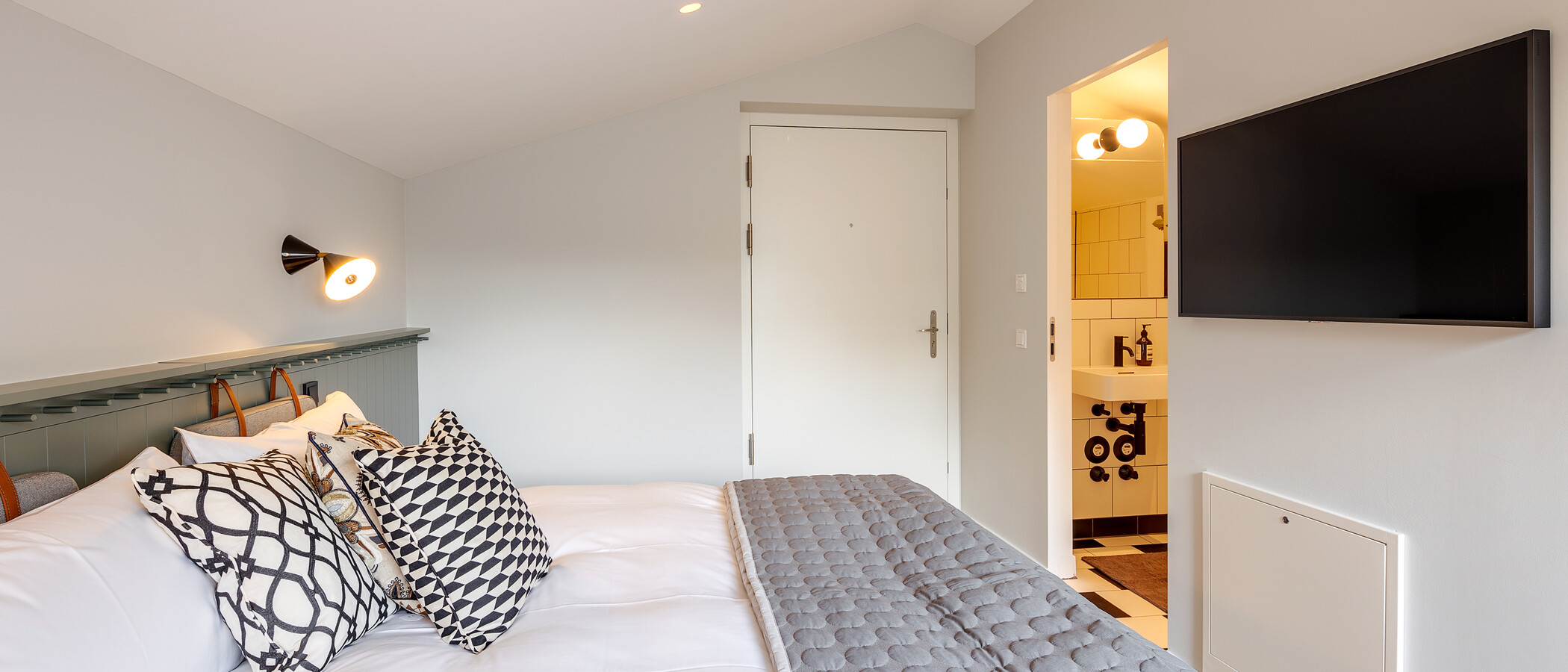 Maisonette-Galerie Wohnung München Herzogpark 03 Schlafbereich 12652