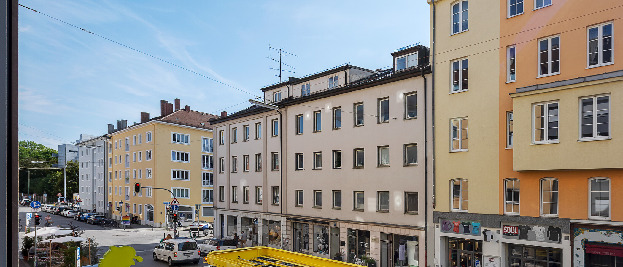 Apartment München Maxvorstadt - Universitätsviertel 03 Aussicht 12659