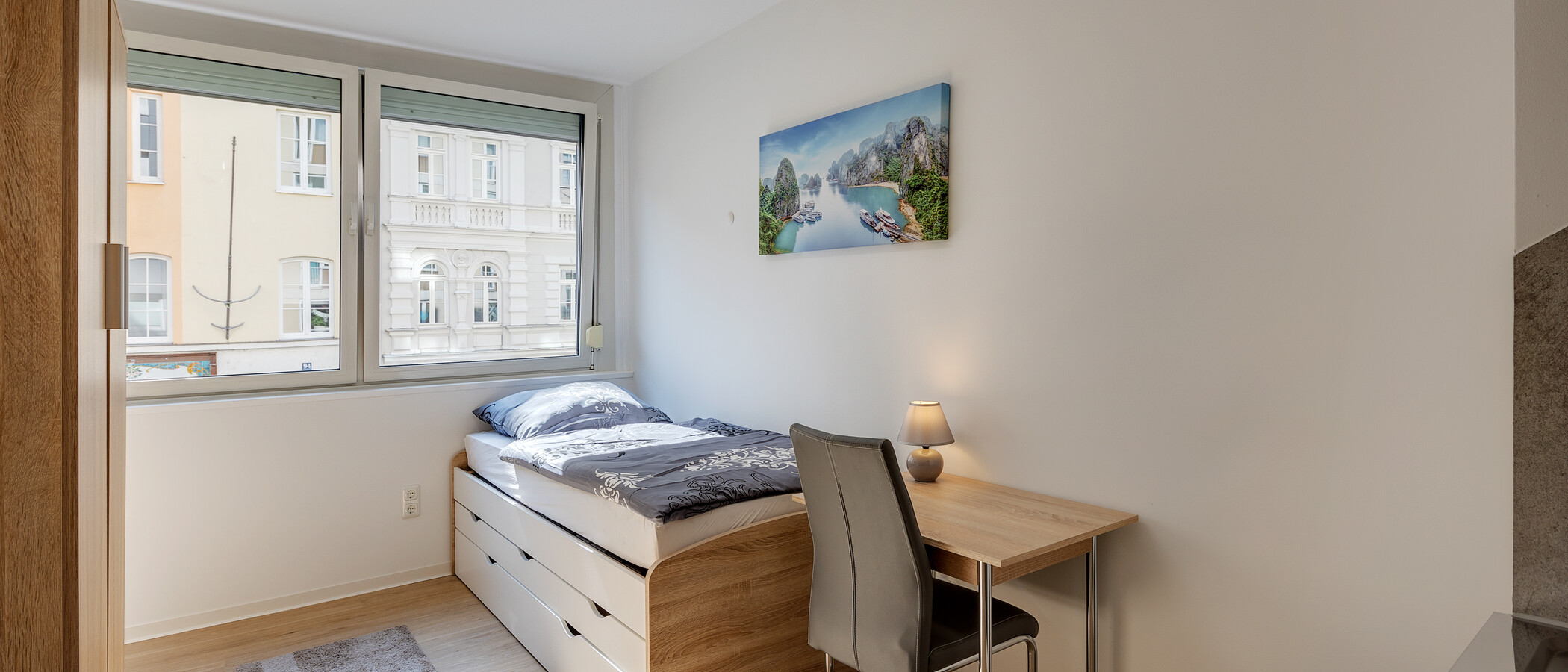 Apartment München Maxvorstadt - Universitätsviertel 01 Wohnbereich 12659