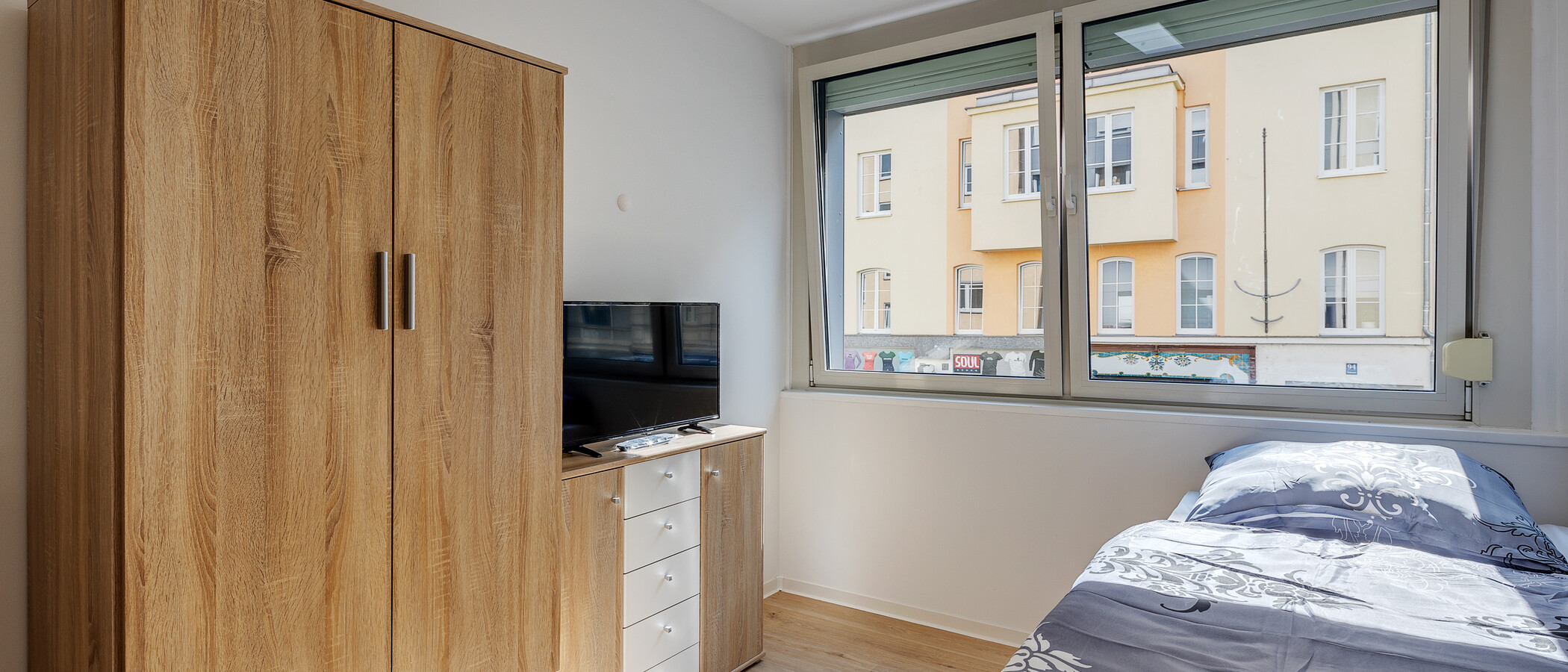 Apartment München Maxvorstadt - Universitätsviertel 02 Wohnbereich 12659