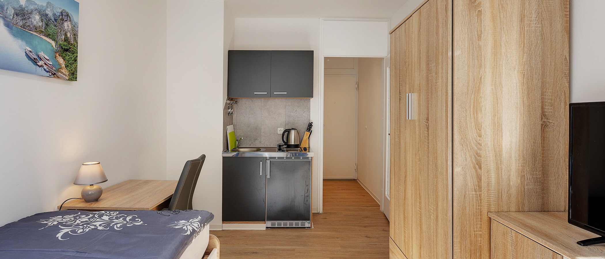 Apartment München Maxvorstadt - Universitätsviertel 03 Wohnbereich 12659