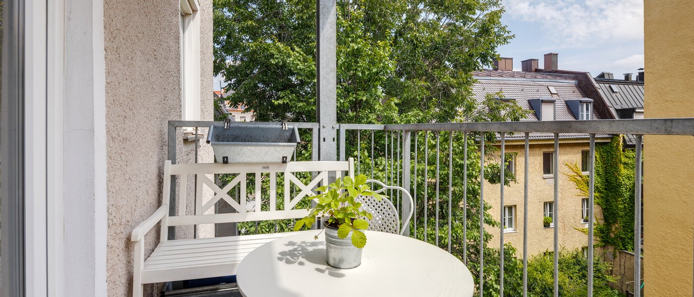 Wohnung München Schlachthofviertel 01 Balkon 12670
