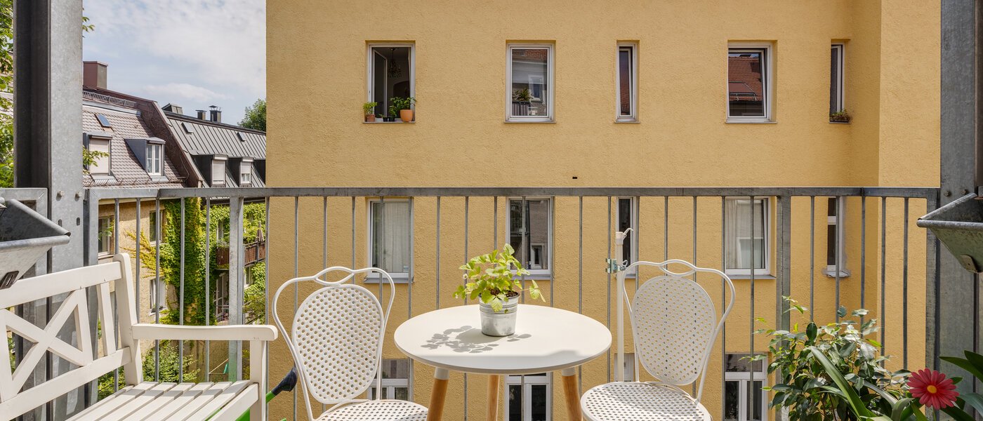 Wohnung München Schlachthofviertel 02 Balkon 12670