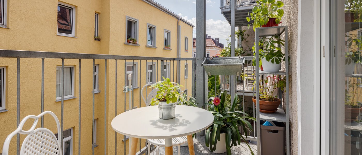 Wohnung München Schlachthofviertel 03 Balkon 12670