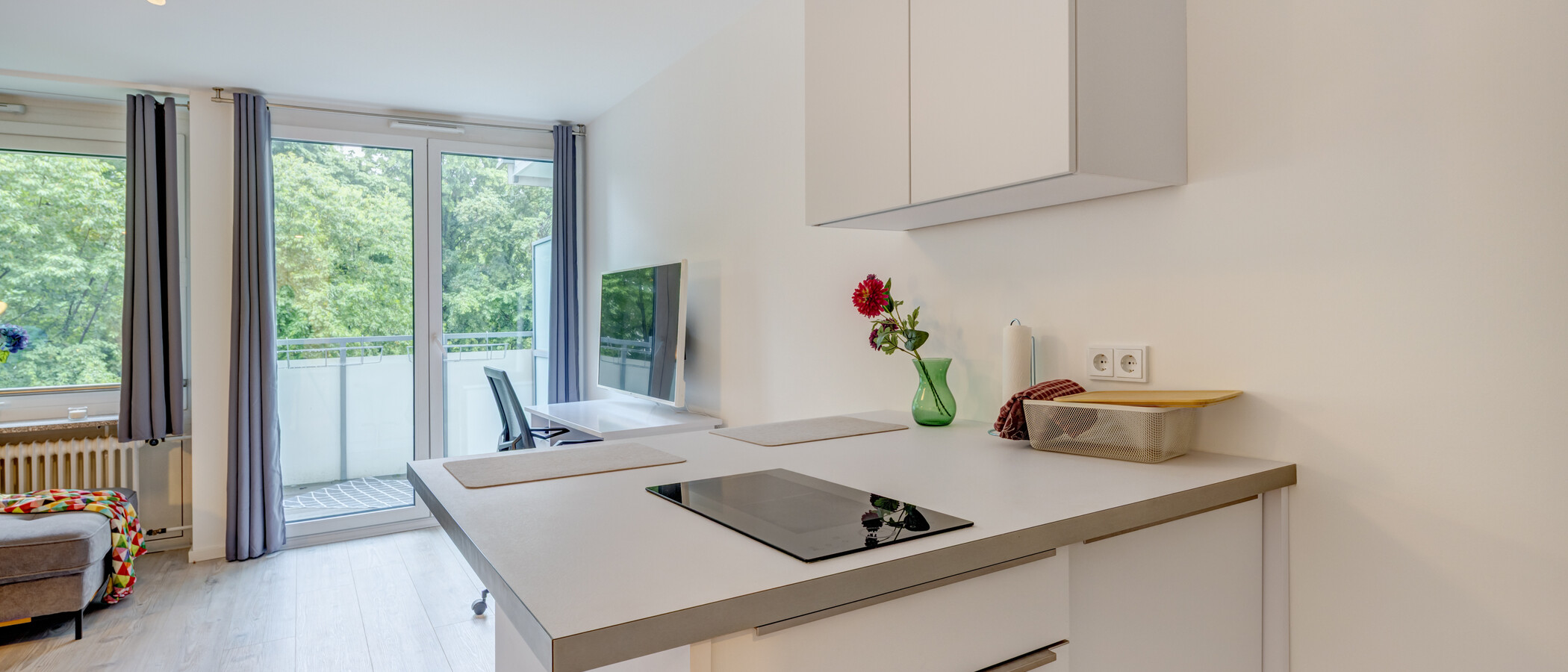Wohnung München Arabellapark 02 Küche 12671
