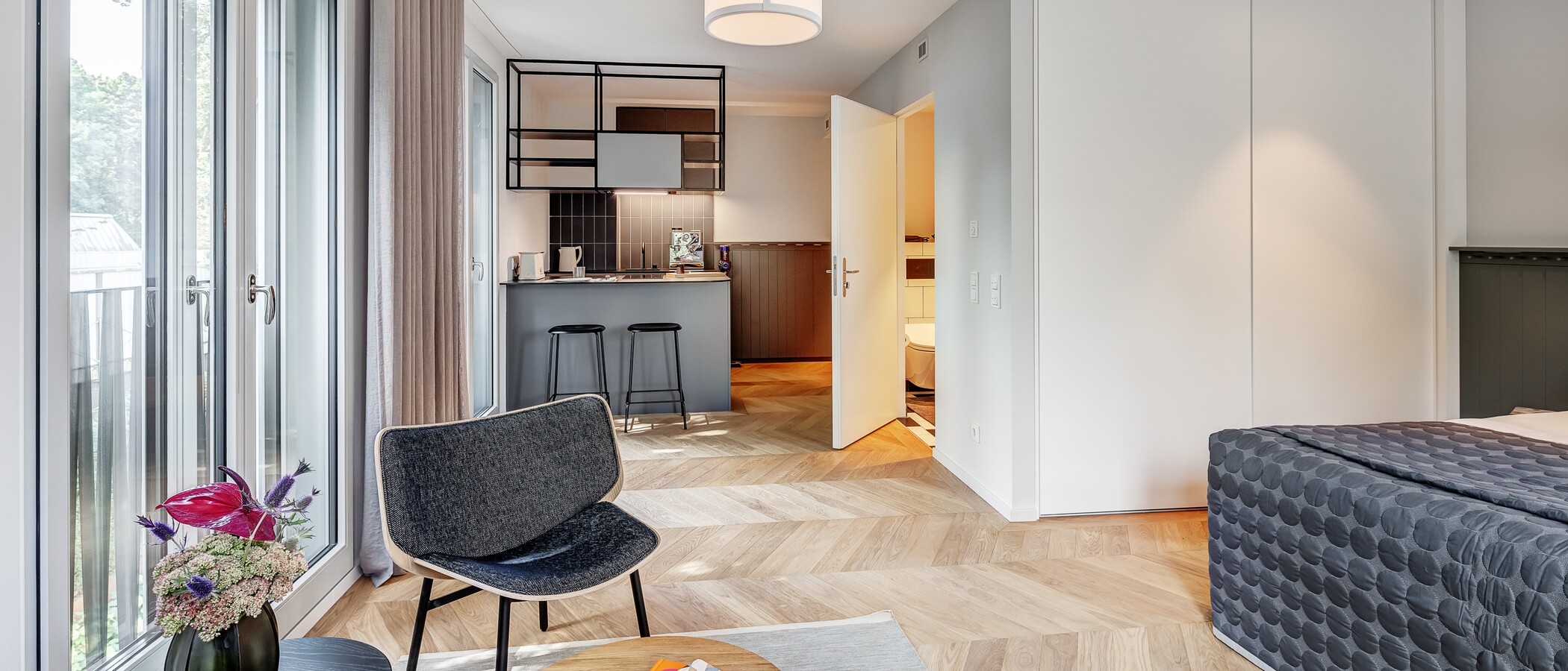 Wohnung München Herzogpark 01 Wohnbereich 12674