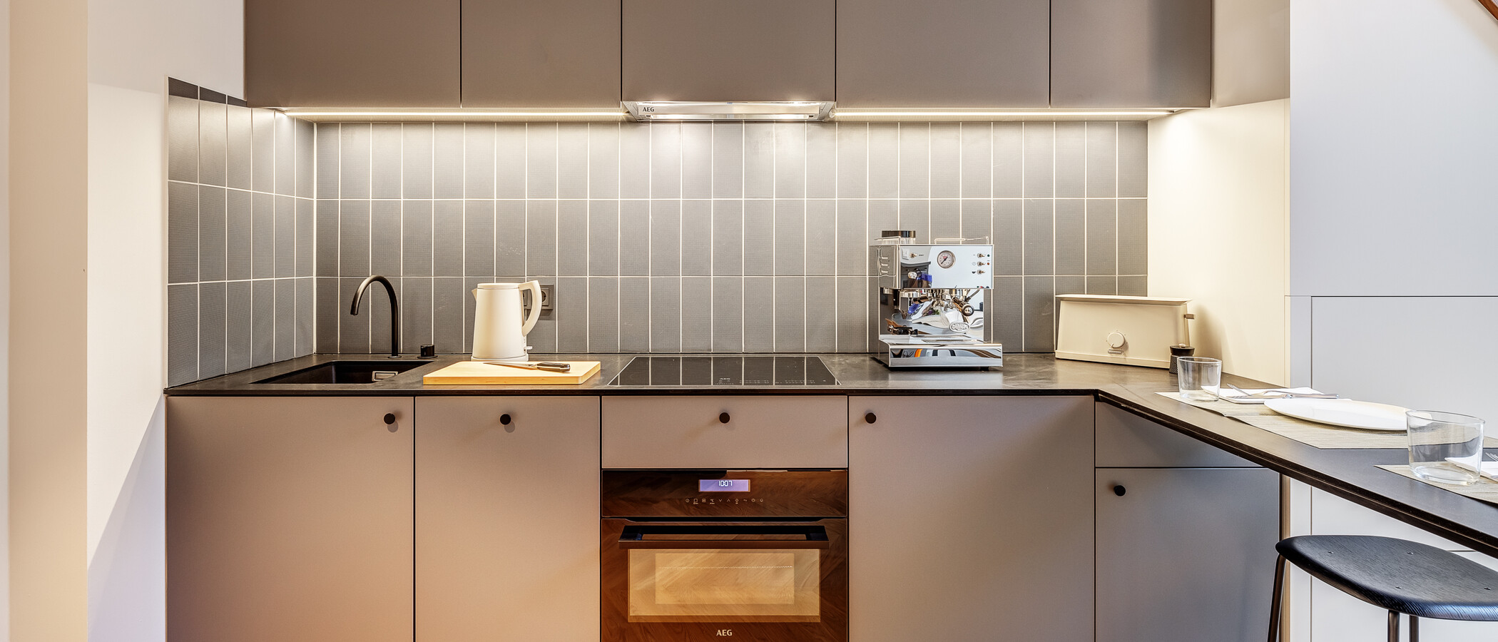 Maisonette-Galerie Wohnung München Herzogpark 02 Küche 12681