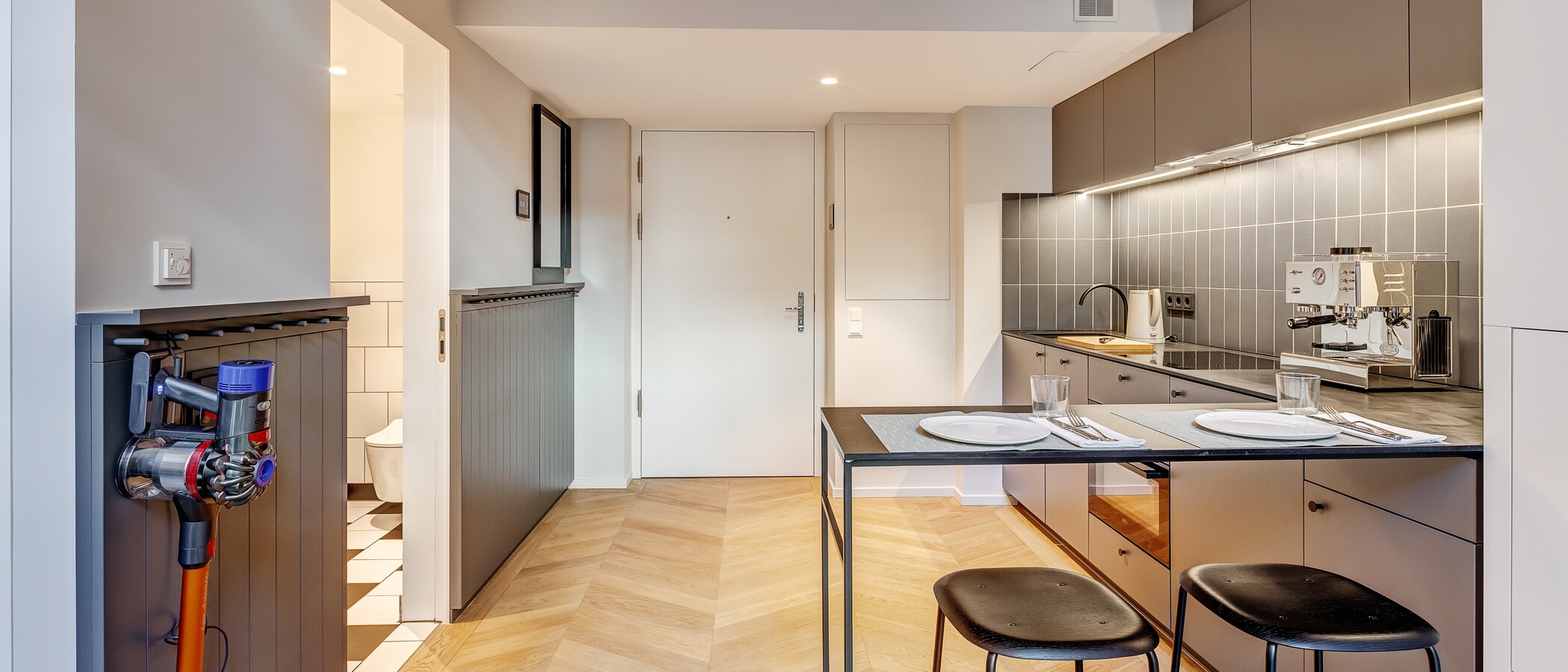 Maisonette-Galerie Wohnung München Herzogpark 04 Küche 12681