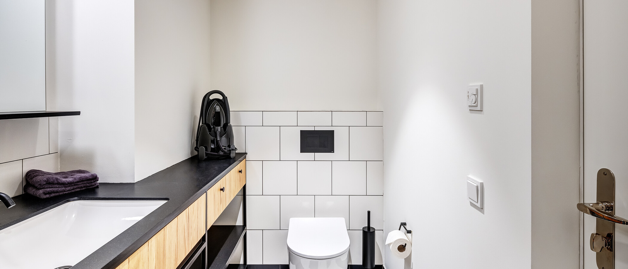 Maisonette-Galerie Wohnung München Herzogpark 05 Gäste-WC 12681