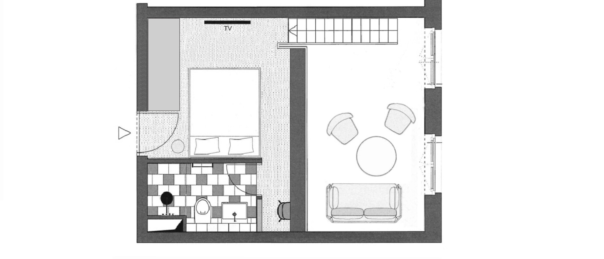 Maisonette-Galerie Wohnung München Herzogpark 02 Grundriss 12681