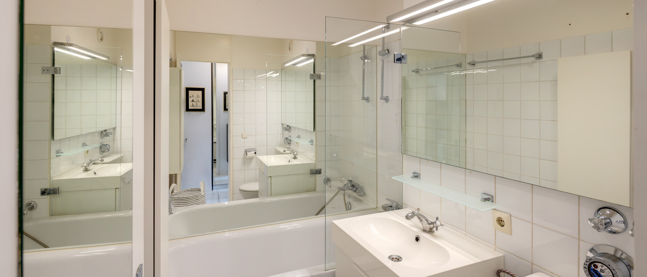 Dachgeschosswohnung Kreuth Weissach 01 Badezimmer 12696