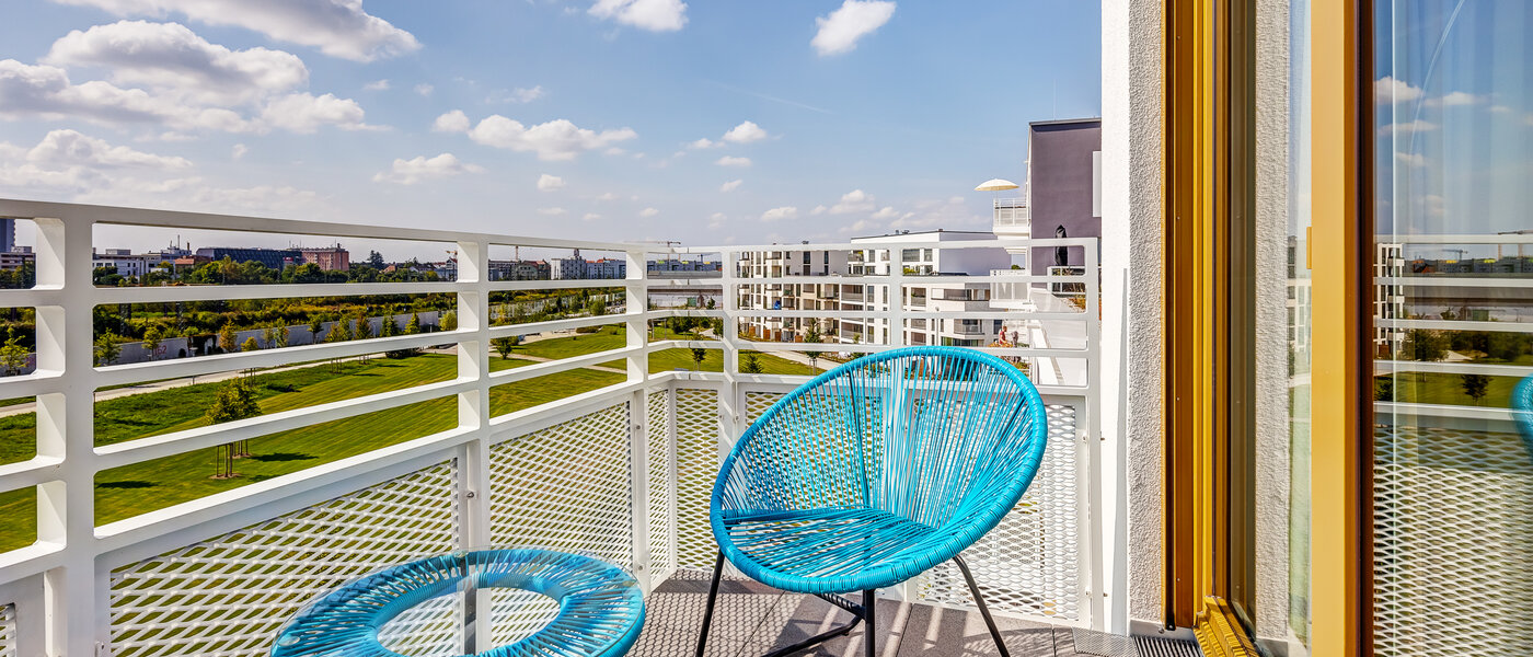 Penthousewohnung München Pasing 02 Balkon 12708