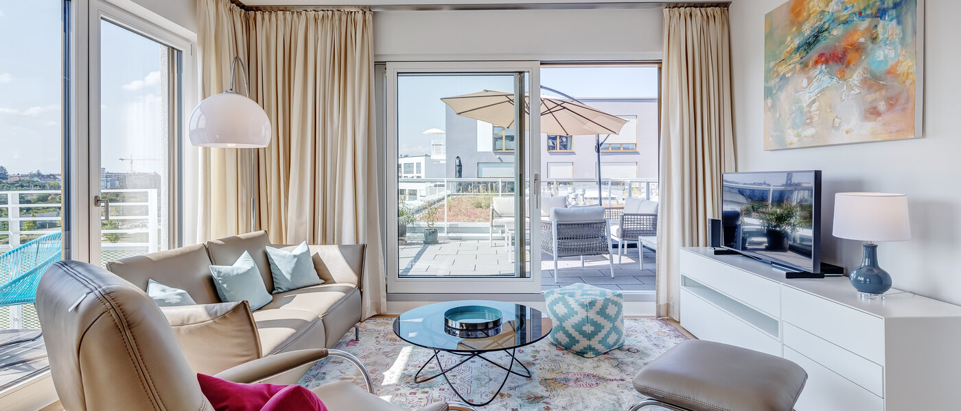 Penthousewohnung München Pasing 02 Wohnbereich 12708