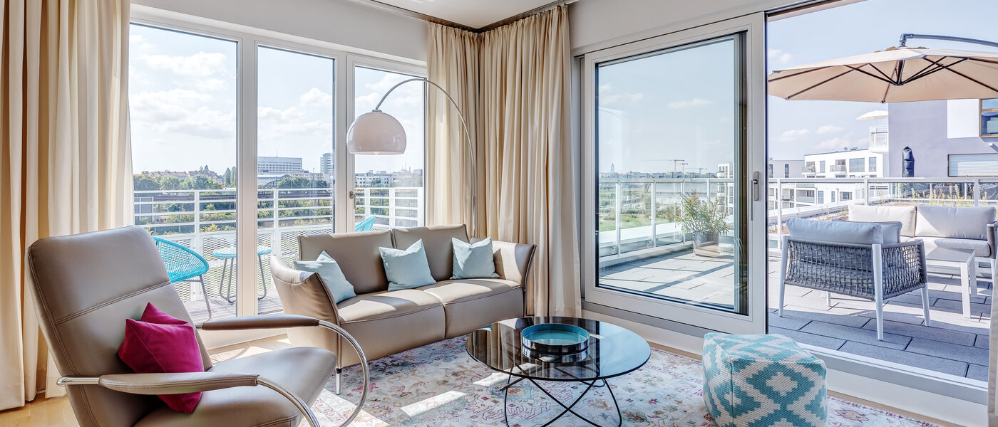 Penthousewohnung München Pasing 03 Wohnbereich 12708