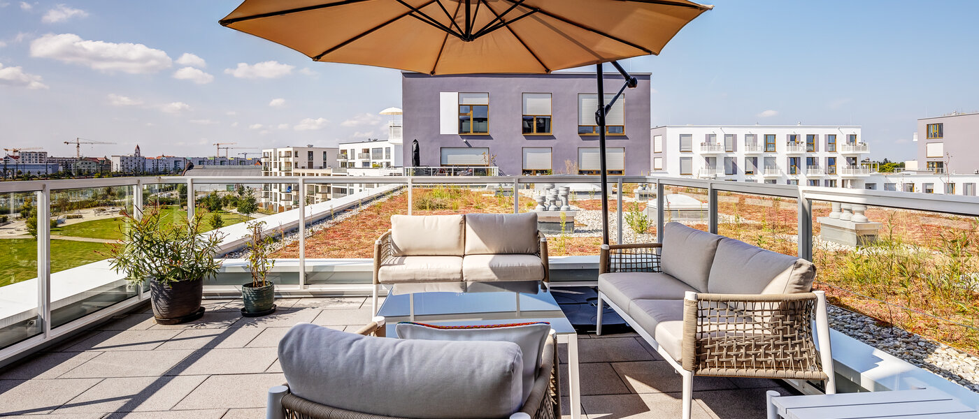Penthousewohnung München Pasing 02 Dachterrasse 12708