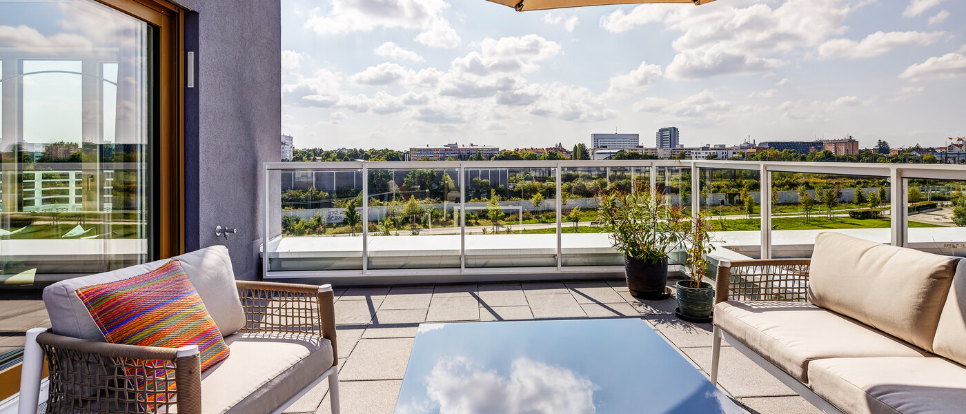 Penthousewohnung München Pasing 03 Dachterrasse 12708