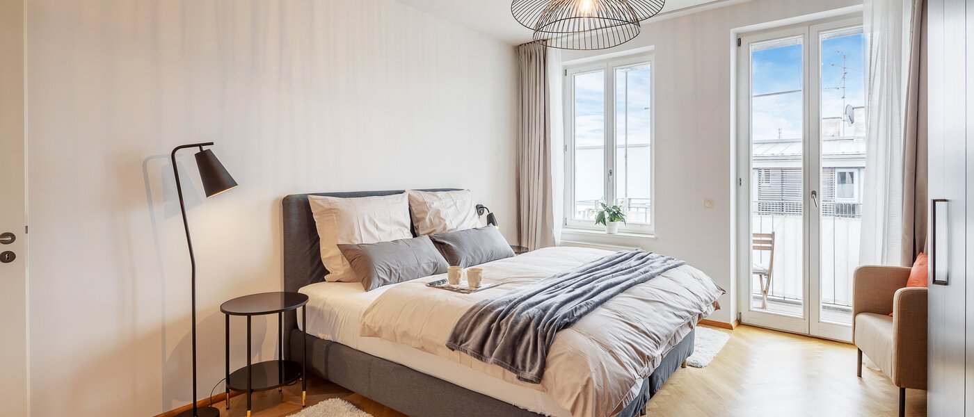 Wohnung München Maxvorstadt - Westen 01 1. Schlafzimmer 12753