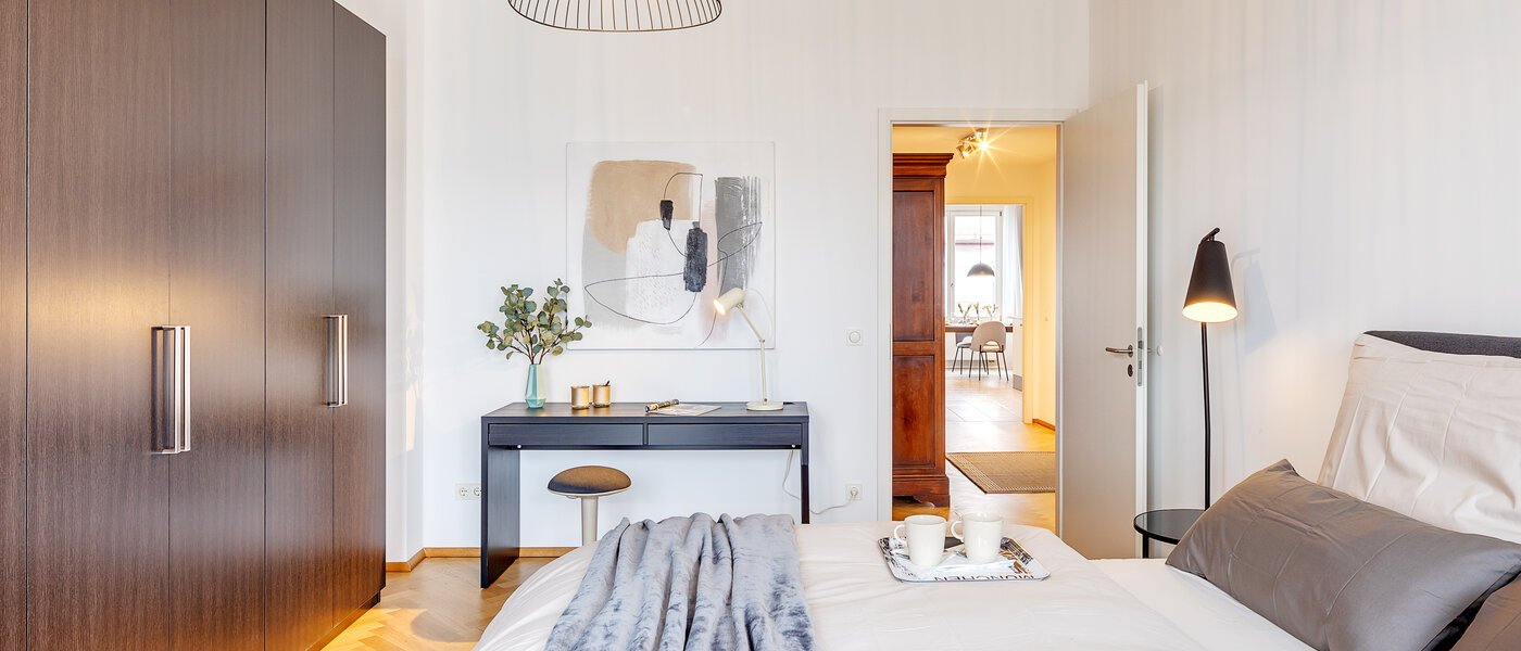 Wohnung München Maxvorstadt - Westen 04 1. Schlafzimmer 12753