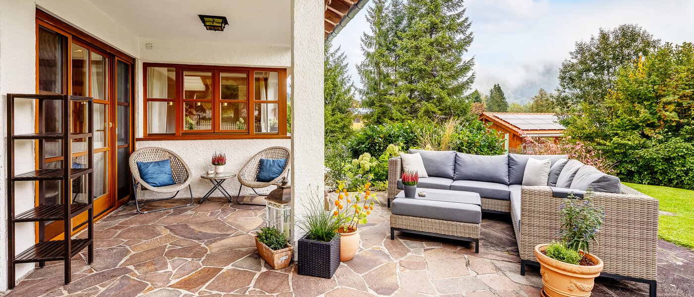 Gartenwohnung Schliersee Neuhaus 02 Terrasse 12758