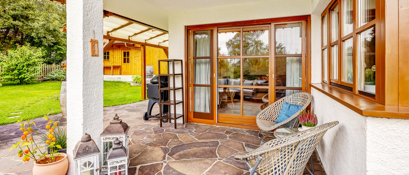 Gartenwohnung Schliersee Neuhaus 03 Terrasse 12758