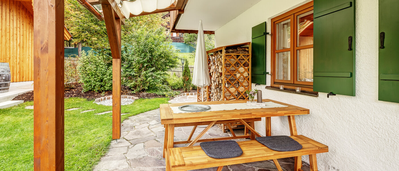 Gartenwohnung Schliersee Neuhaus 04 Terrasse 12758