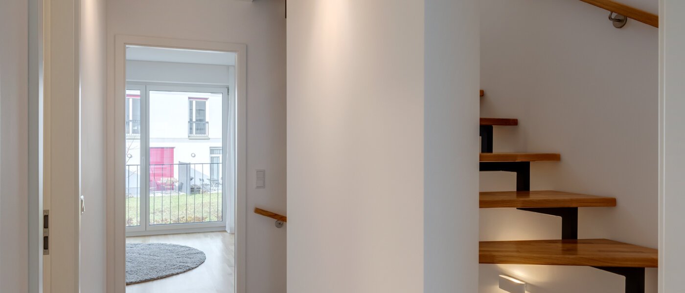 Reihenhaus München Schwabing - Domagkpark 06 Flur/Gang 12793