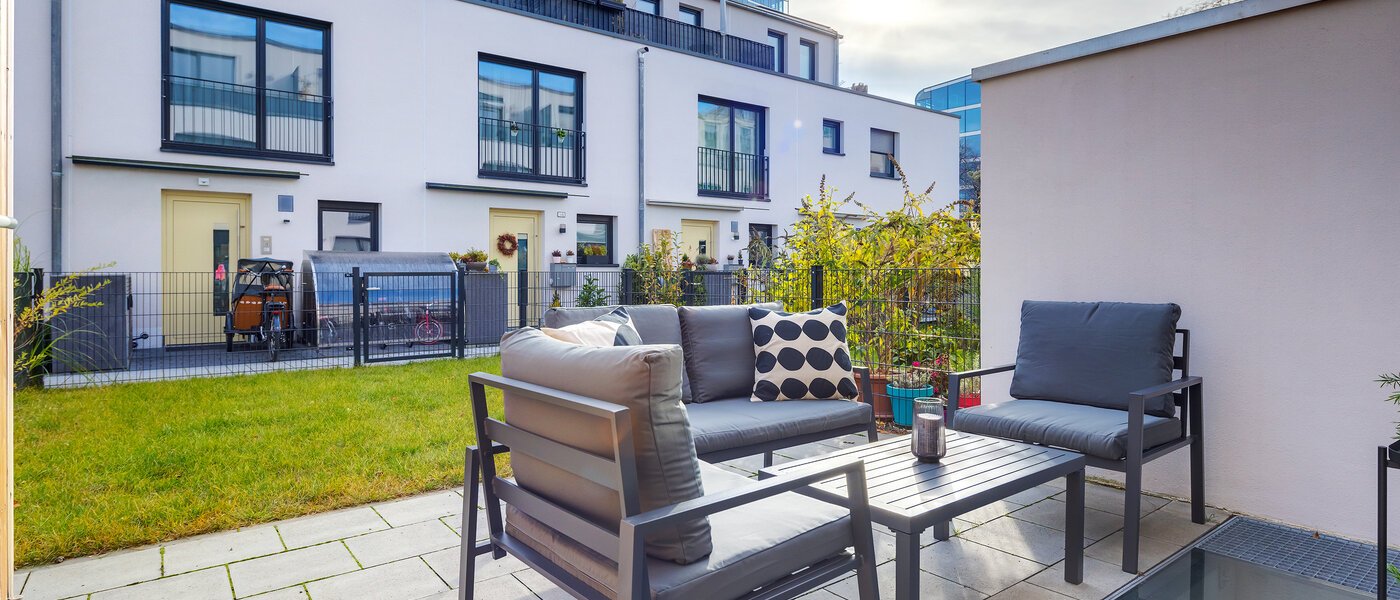 Reihenhaus München Schwabing - Domagkpark 01 Garten 12793