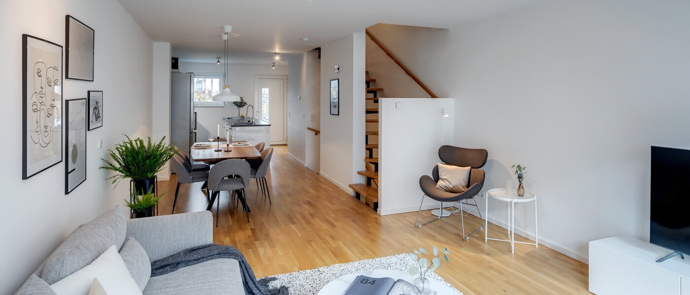 Reihenhaus München Schwabing - Domagkpark 01 Wohnbereich 12793