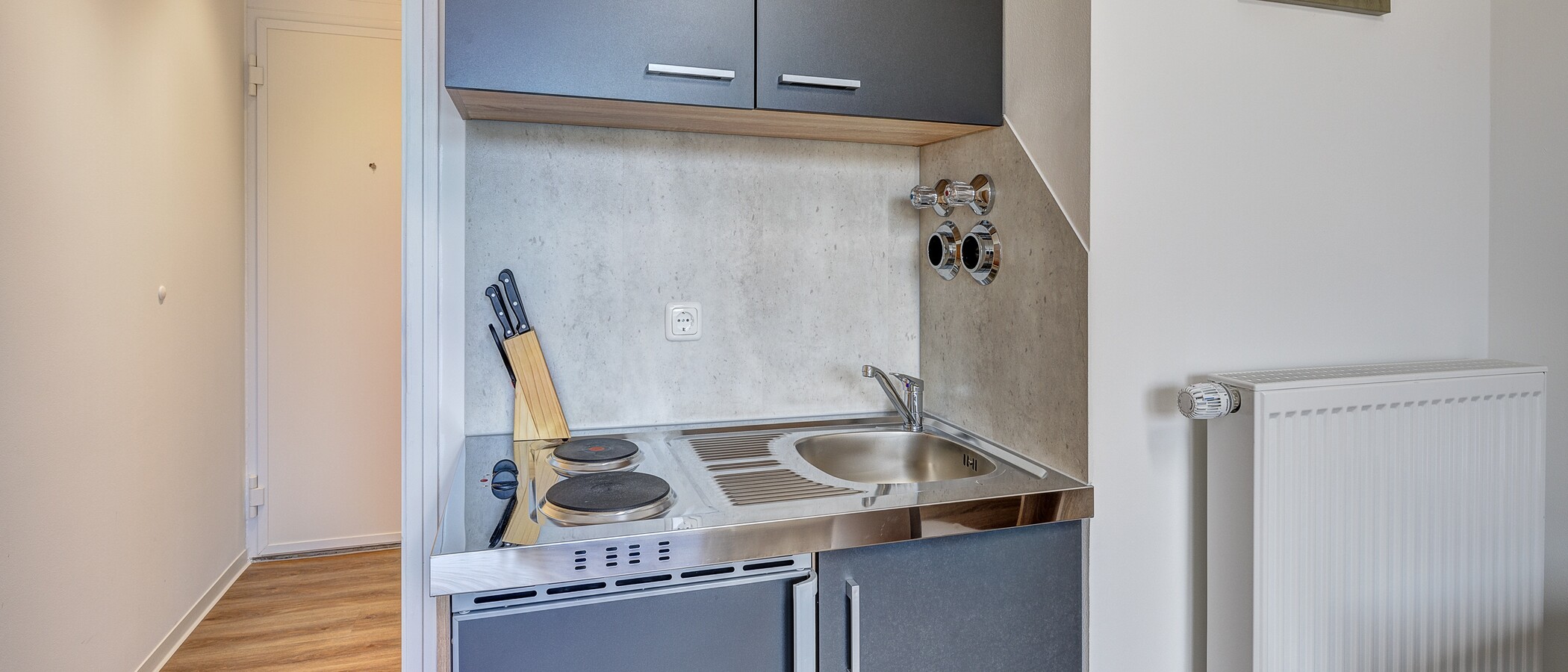 Apartment München Maxvorstadt - Universitätsviertel 01 Küche 12795