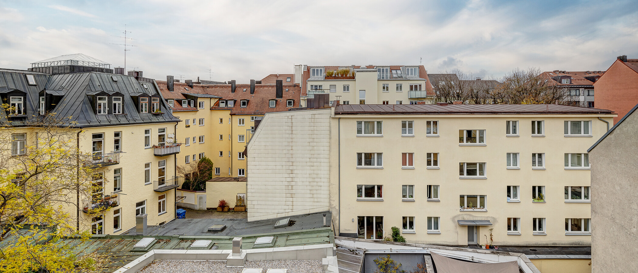 Apartment München Maxvorstadt - Universitätsviertel 02 Aussicht 12795