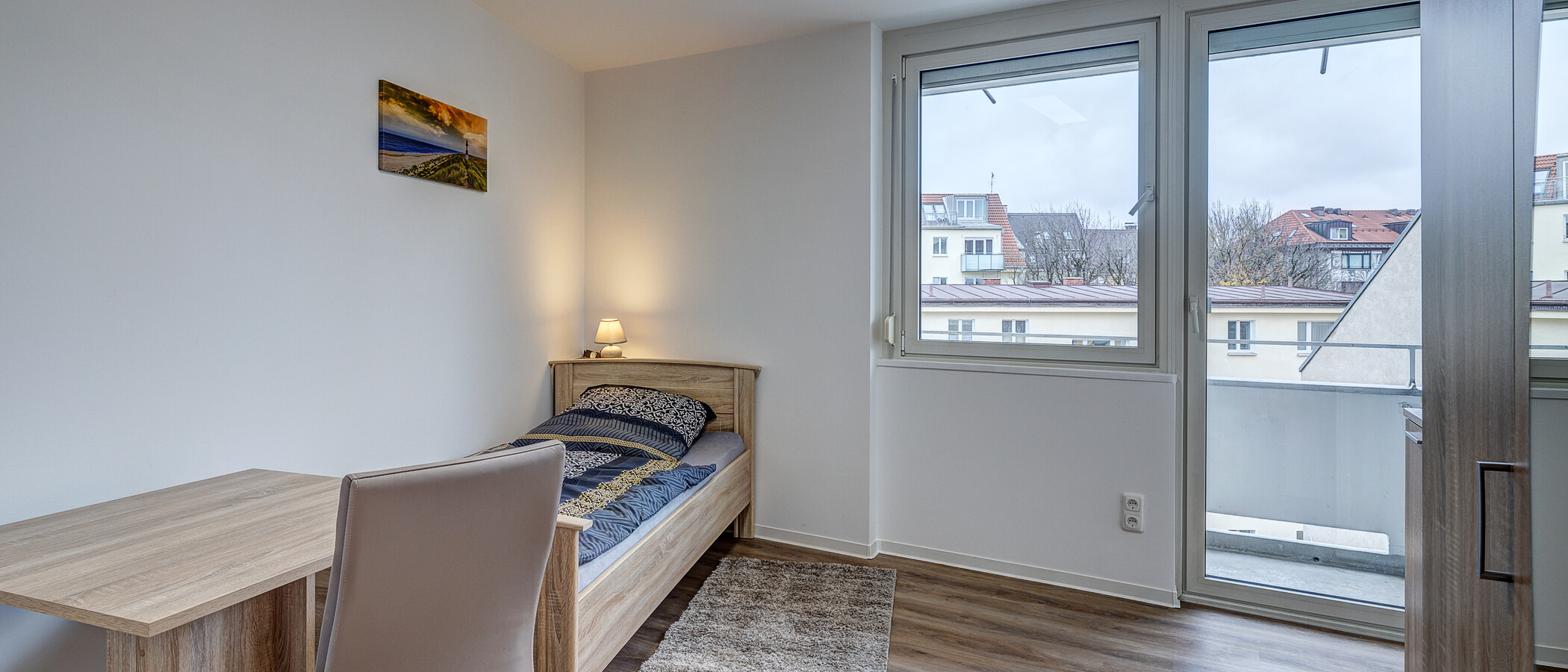 Apartment München Maxvorstadt - Universitätsviertel 02 Wohnbereich 12795