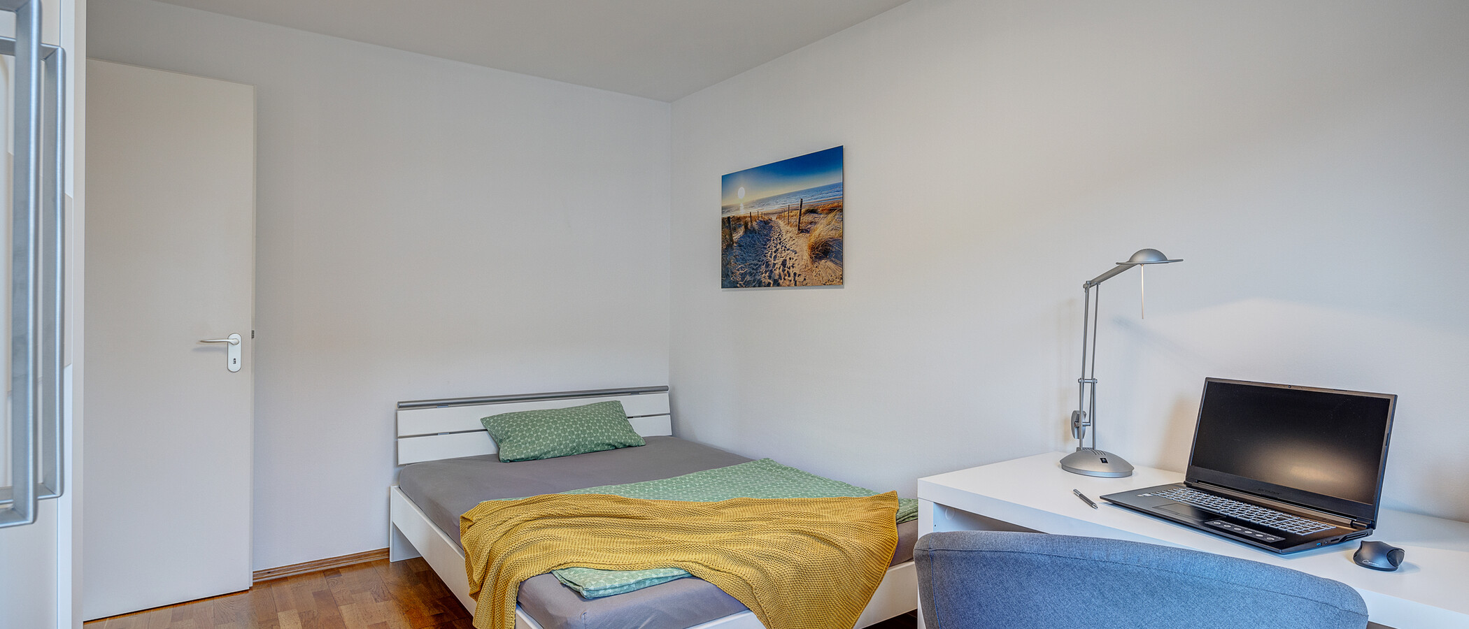 Wohnung München Moosach 01 2. Schlafzimmer	 12800