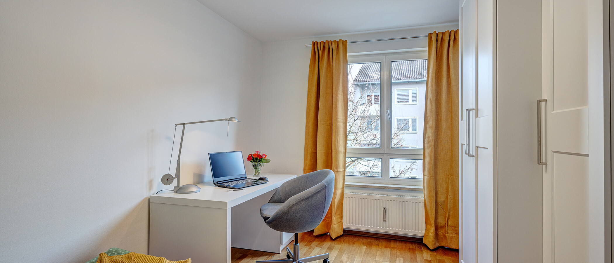 Wohnung München Moosach 02 2. Schlafzimmer	 12800
