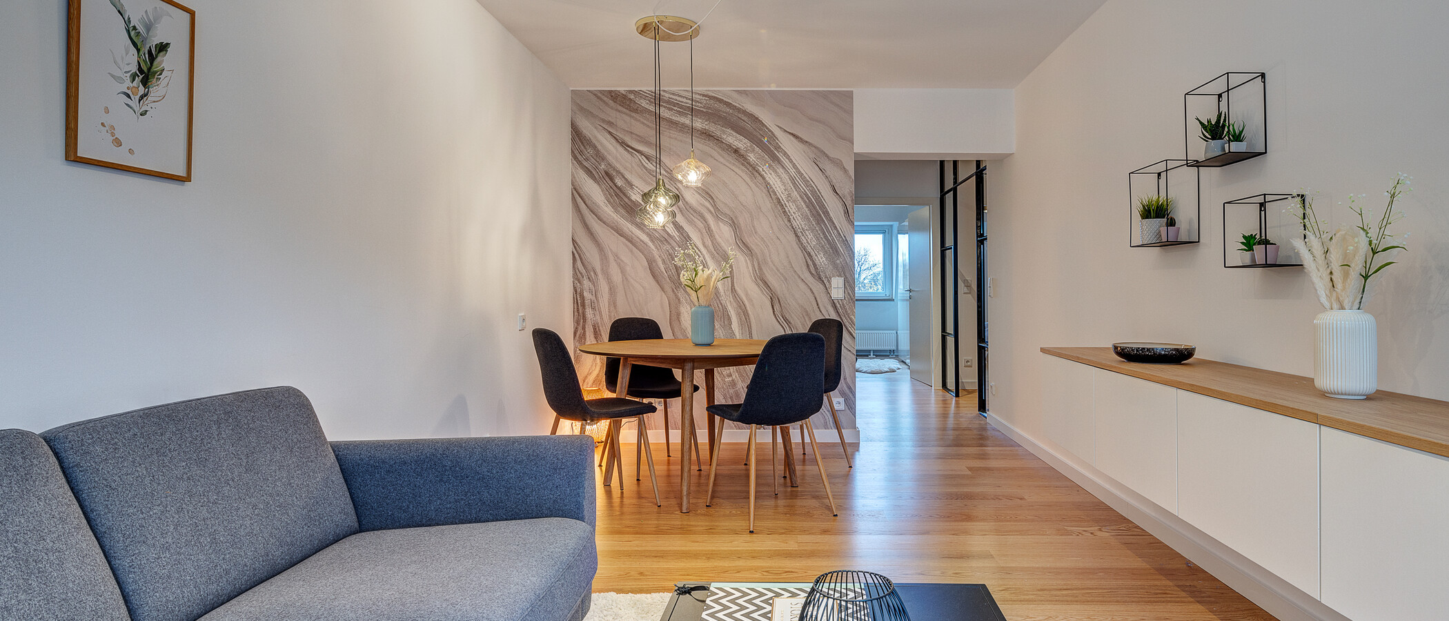 Dachgeschosswohnung München Thalkirchen 03 Wohnbereich 12801