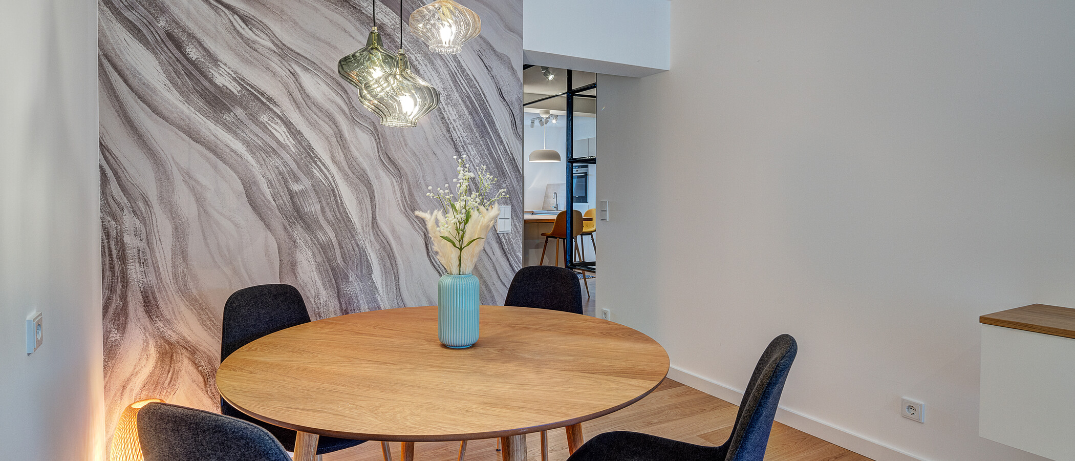 Dachgeschosswohnung München Thalkirchen 04 Wohnbereich 12801