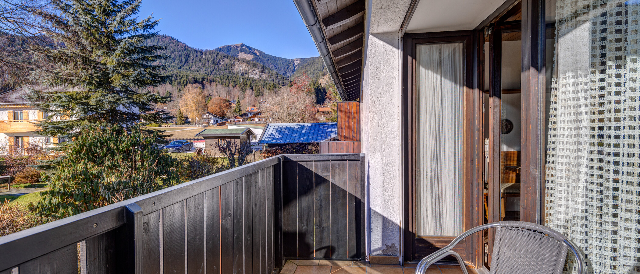 Wohnung Walchensee 01 Balkon 12809