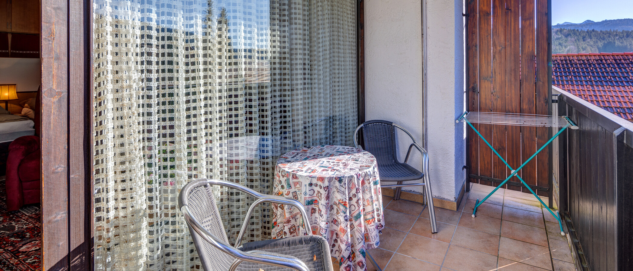Wohnung Walchensee 02 Balkon 12809