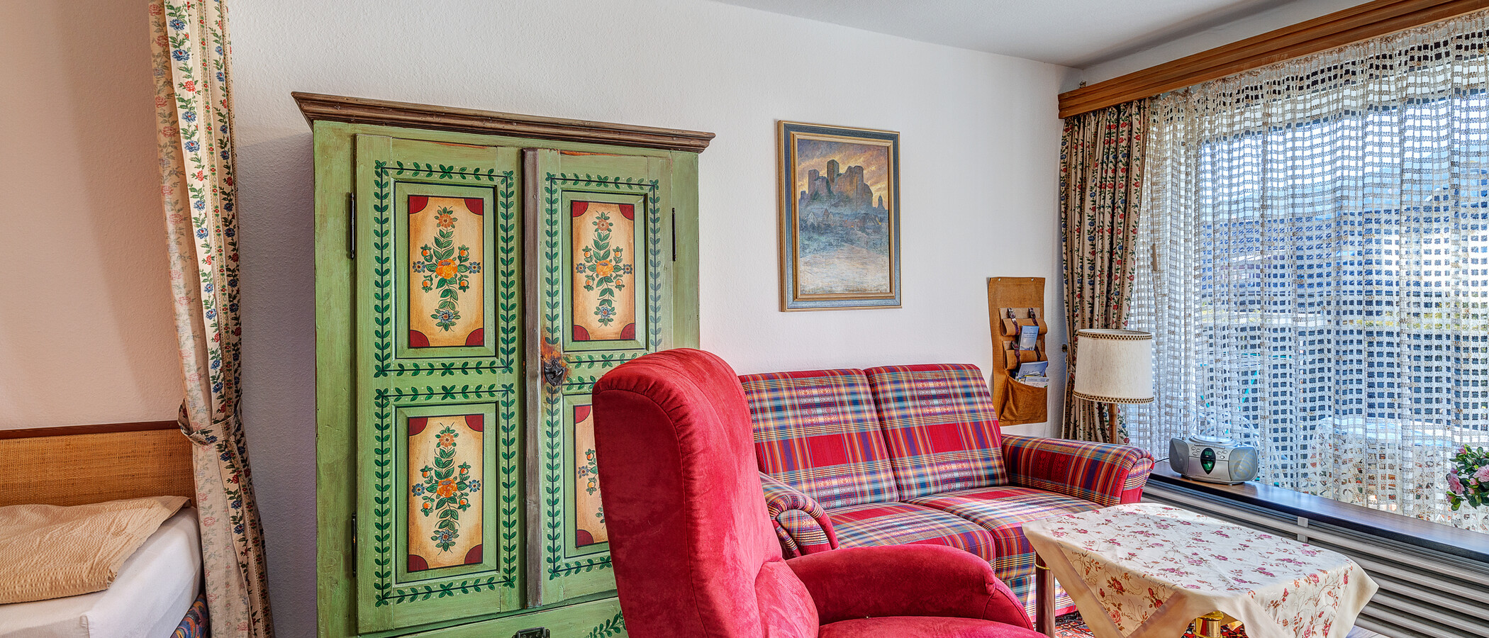 Wohnung Walchensee 02 Wohnbereich 12809