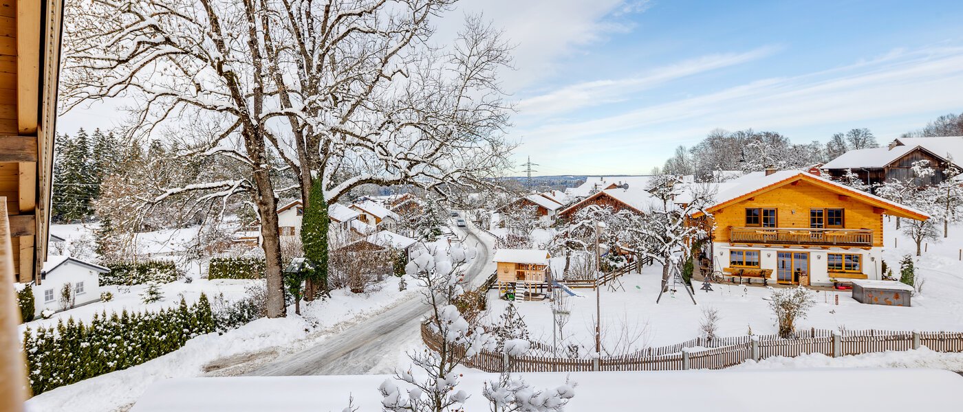 Dachgeschosswohnung Bad Heilbrunn 03 Aussicht 12824