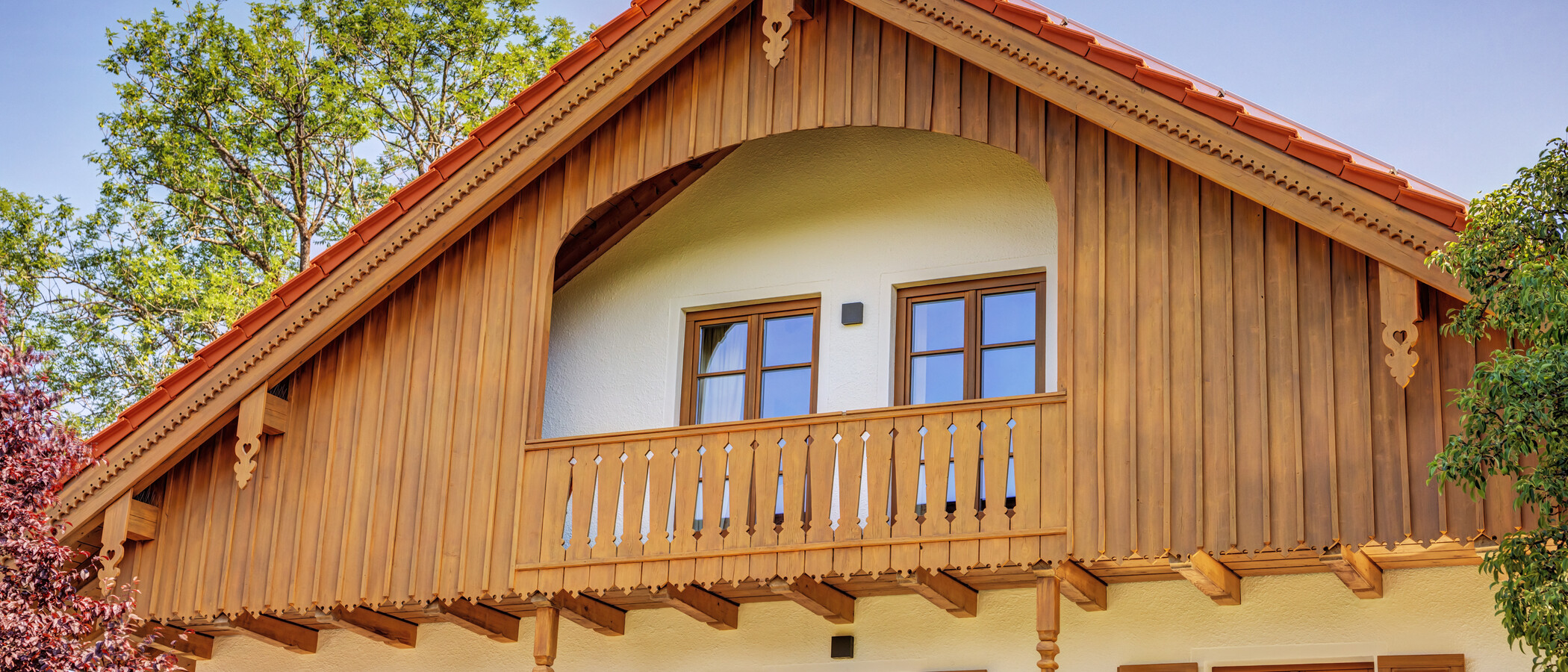 Dachgeschosswohnung Bad Heilbrunn 01 Balkon 12826