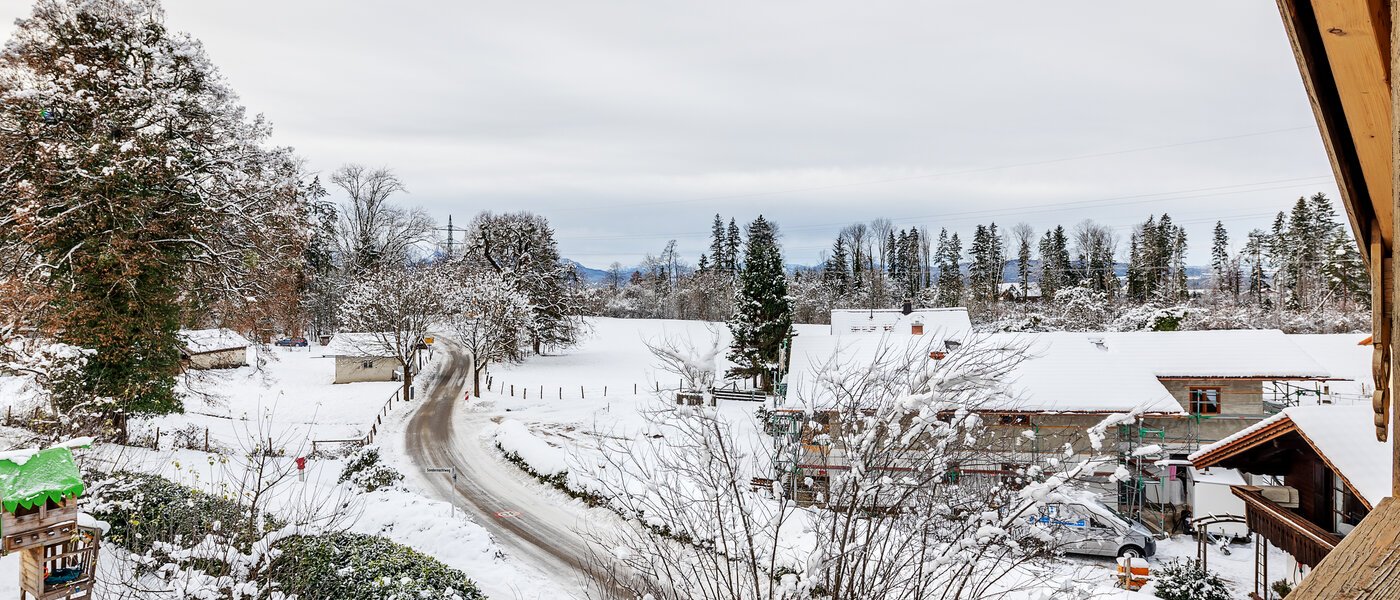 Dachgeschosswohnung Bad Heilbrunn 02 Aussicht 12826