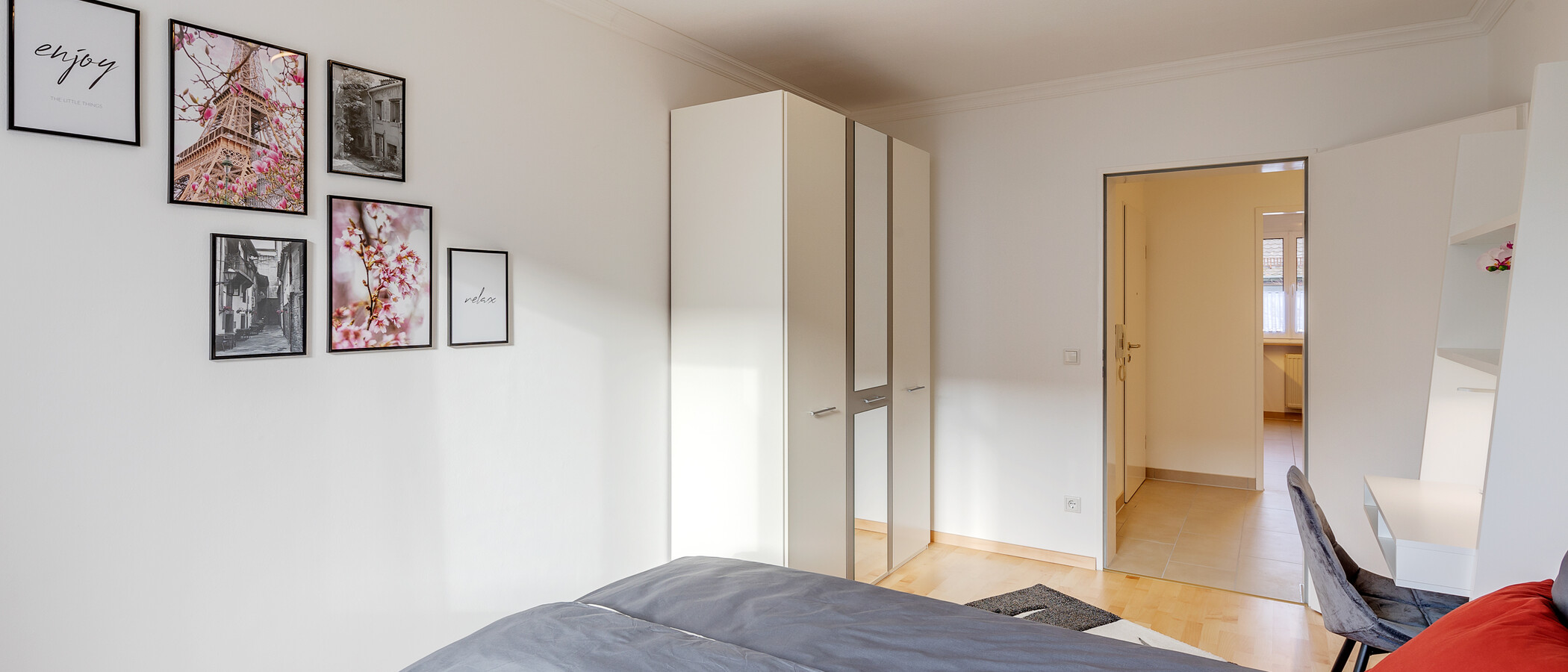 Wohnung München Altperlach 03 2. Schlafzimmer	 12835
