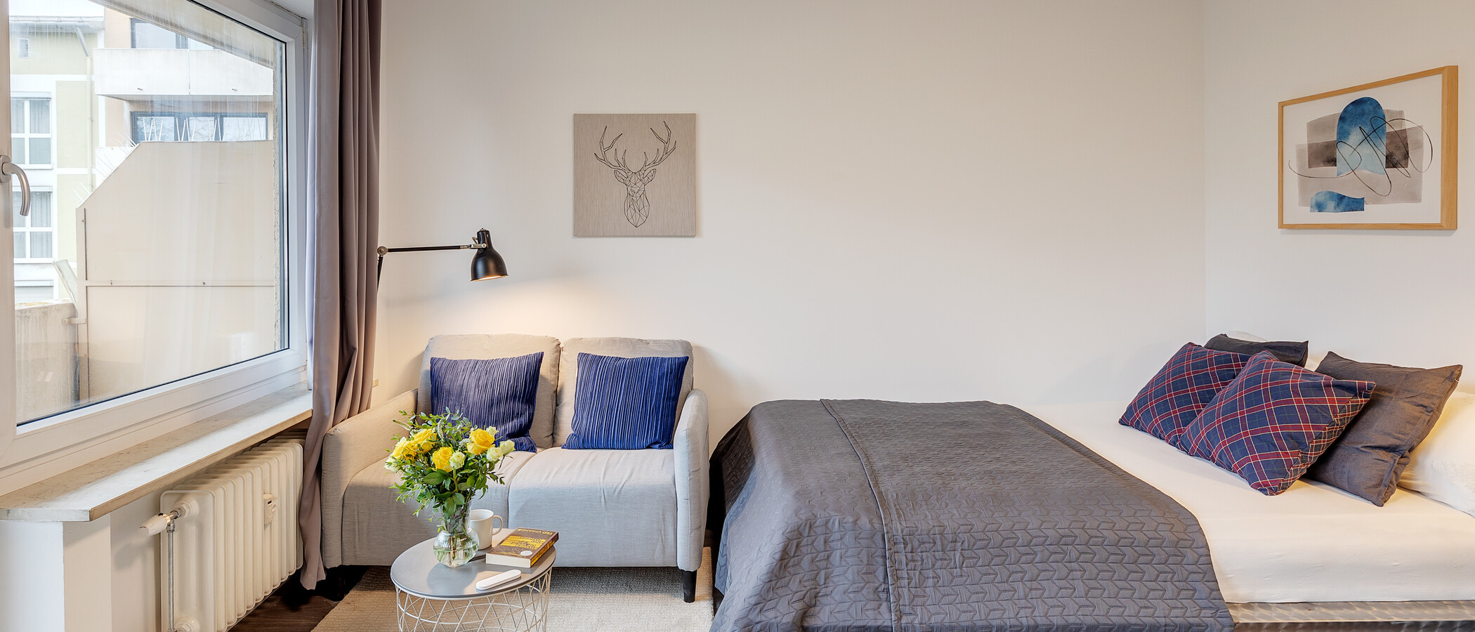 Wohnung München Neuhausen 02 Schlafbereich 12838