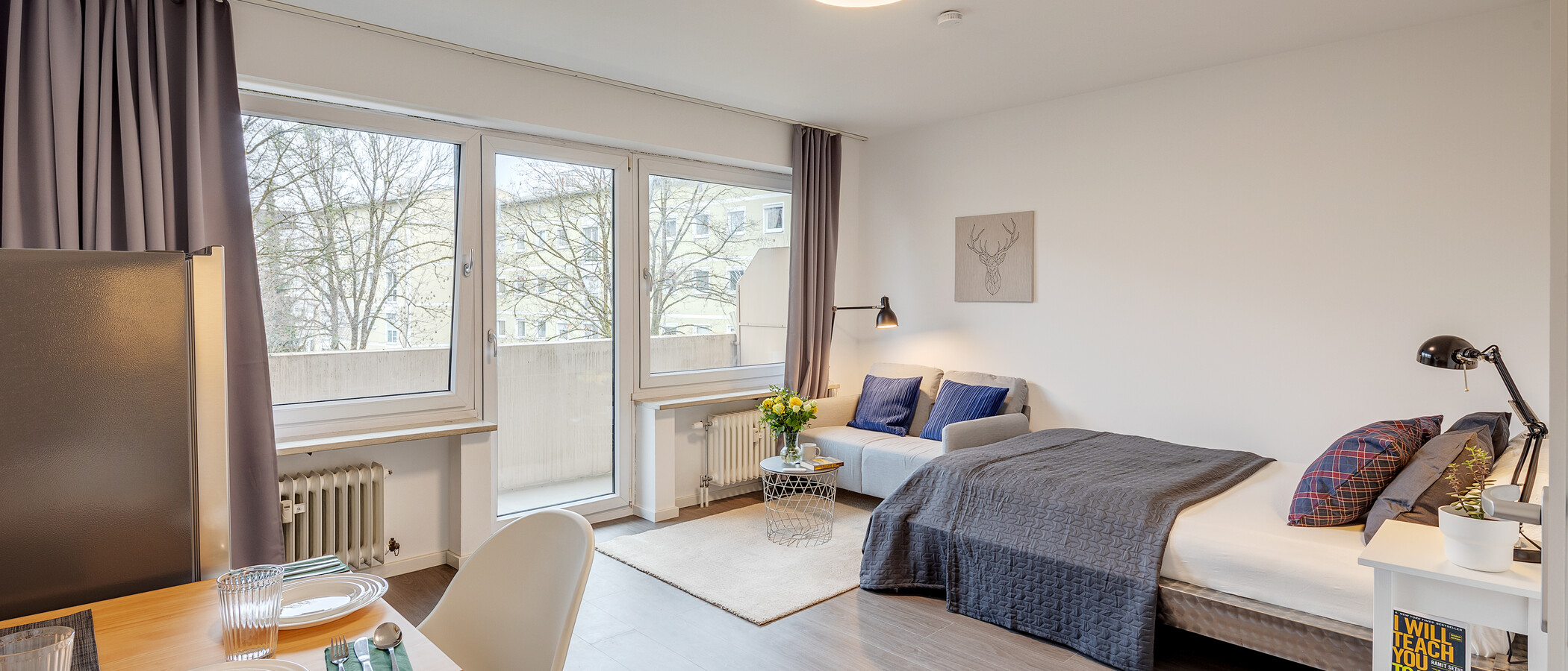 Wohnung München Neuhausen 02 Wohnbereich 12838