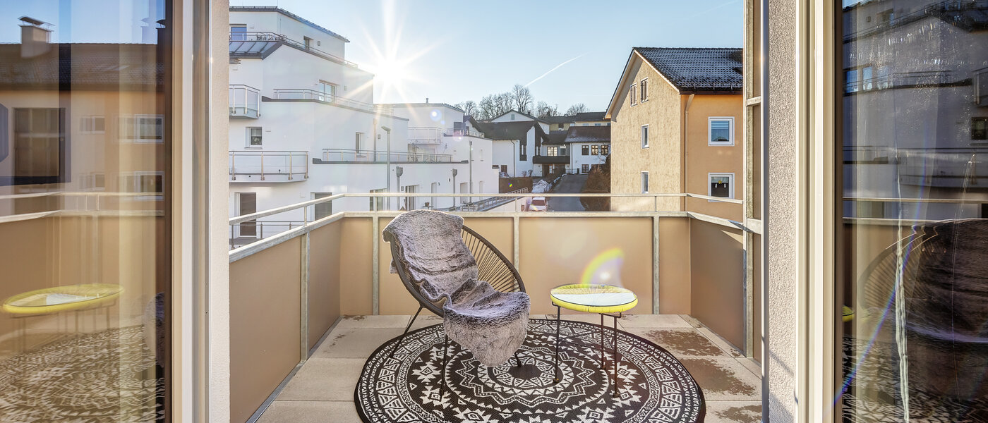 Wohnung Traunstein 01 Balkon 12841