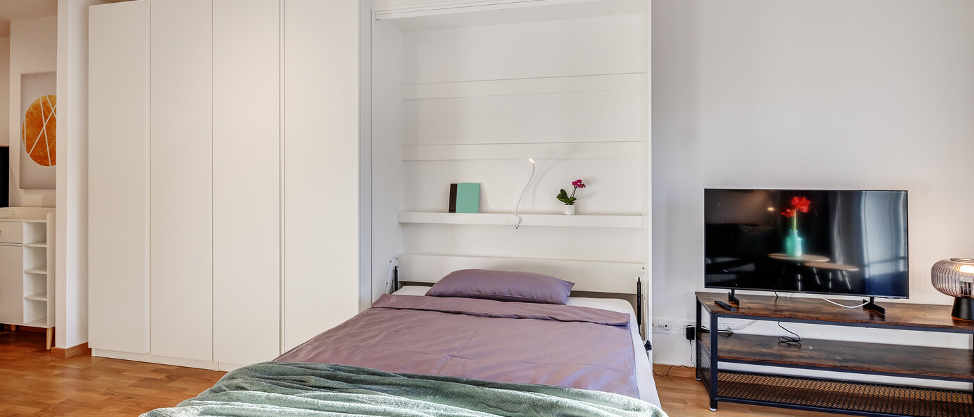 Wohnung Traunstein 02 Schlafbereich 12841