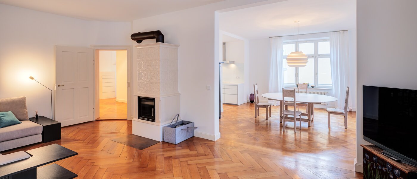 Wohnung München Nymphenburg 03 Wohnzimmer 12846