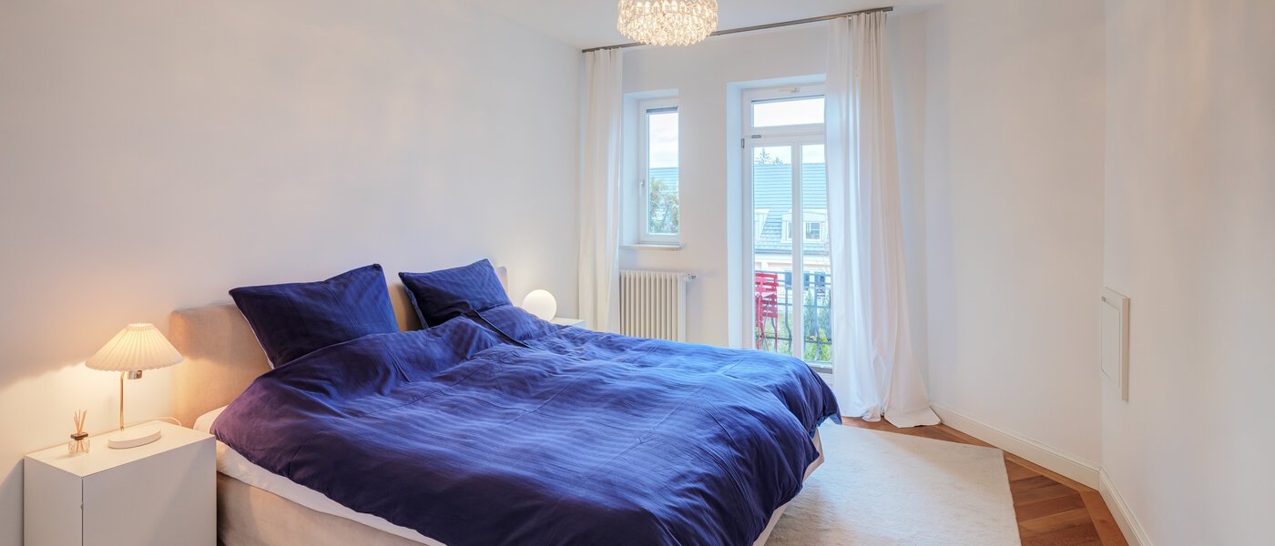 Wohnung München Nymphenburg 01 1. Schlafzimmer 12846